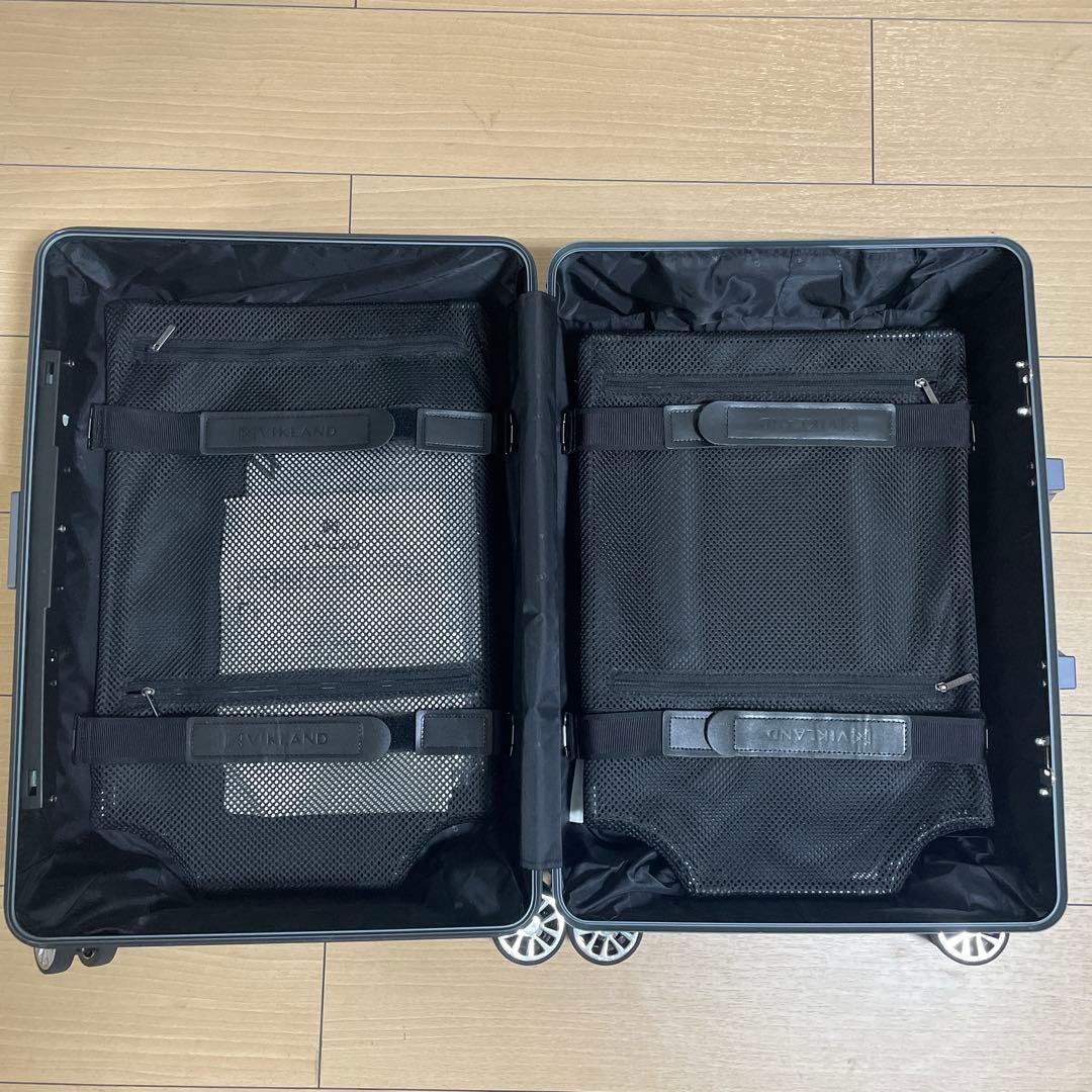 LANZZO スーツケース Viking 19inch グレー/ベージュ