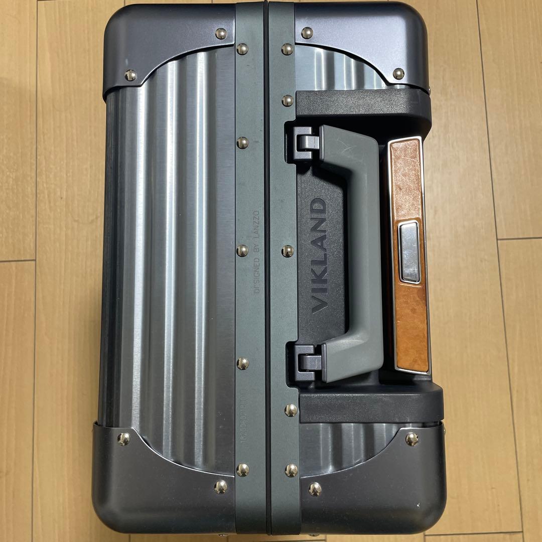LANZZO スーツケース Viking 19inch グレー/ベージュ