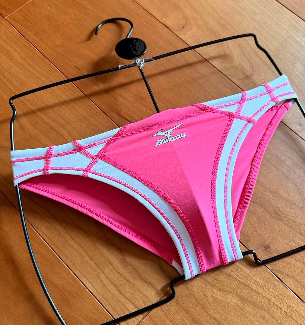 【カスタムオーダー】MIZUNO　RQ632　ピンク×ホワイト　140　競パン