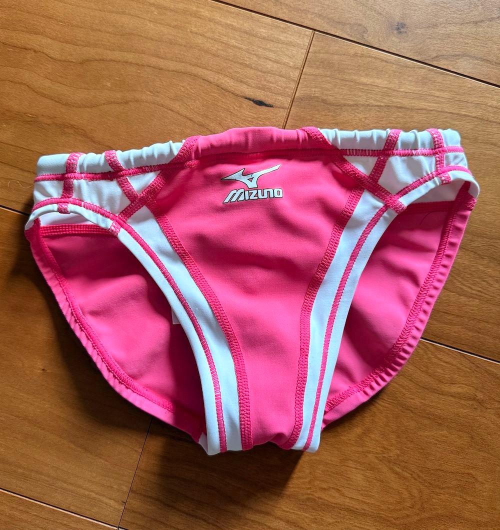 【カスタムオーダー】MIZUNO　RQ632　ピンク×ホワイト　140　競パン