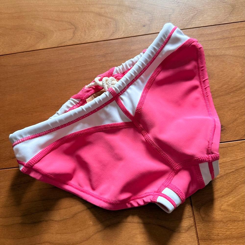 【カスタムオーダー】MIZUNO　RQ632　ピンク×ホワイト　140　競パン