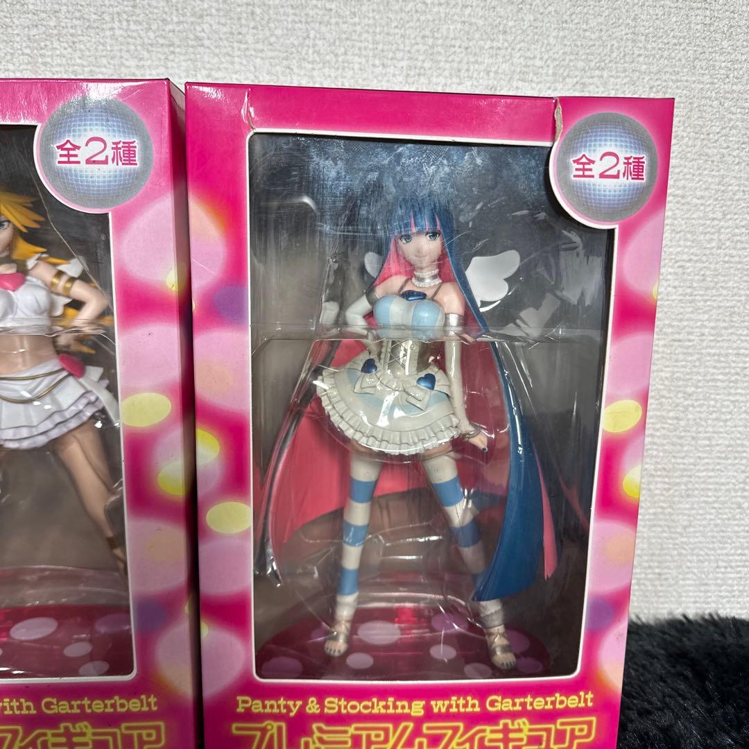 パンティ&ストッキングwithガーターベルト プレミアムフィギュア 全2種セット