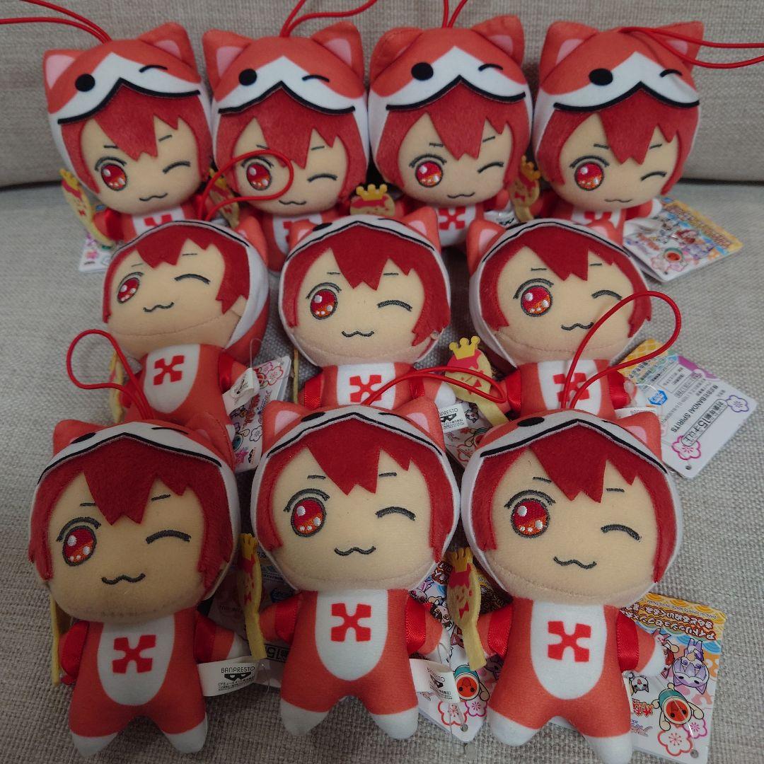 10個セット アイドリッシュセブン×太鼓の達人 きらどるぬいぐるみ 七瀬陸