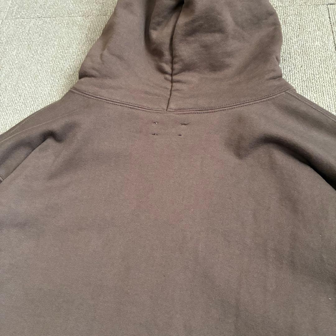 CIOTA 吊り裏毛 スウェット パーカー 茶 6 スビンコットン 日本製