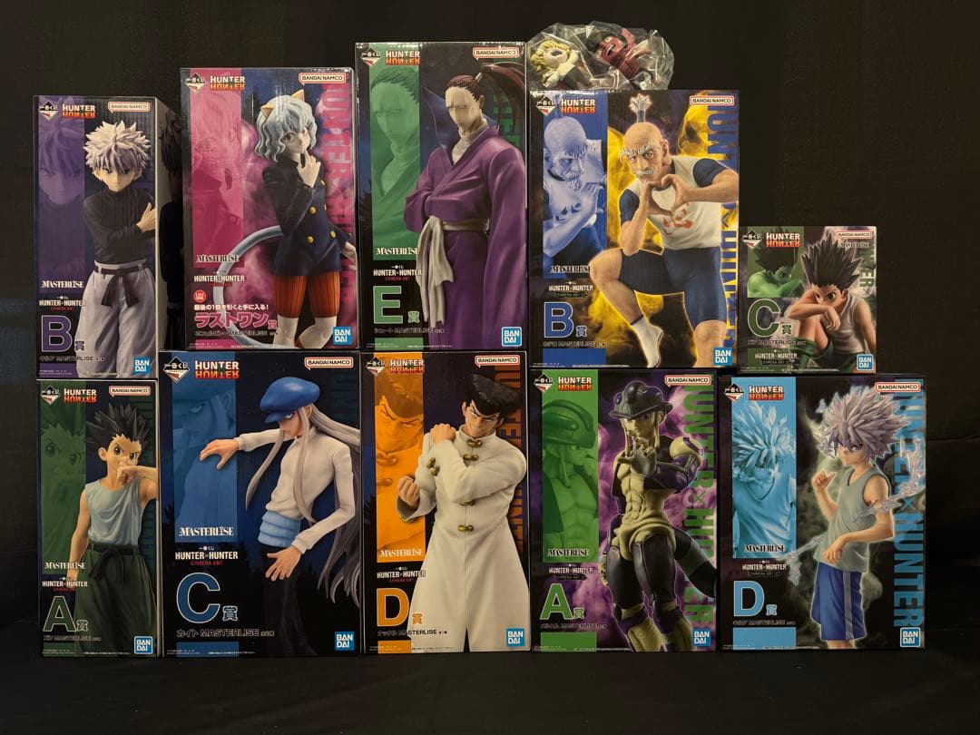 【イブキ】キメラアント編　ハンターハンター フィギュア 一番くじ 12点