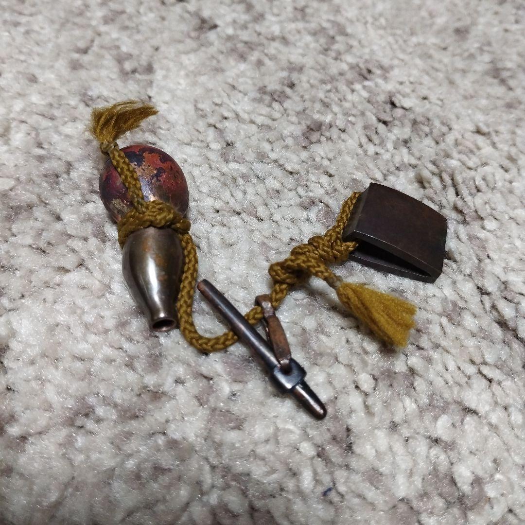 目釘抜き　ハバギ付　刀装具　武具　日本刀