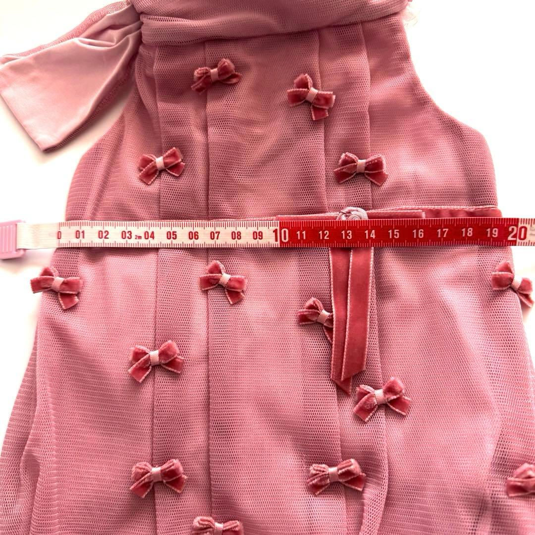 【希少・未使用】for pets only ローズピンク ドレスMサイズ 犬服