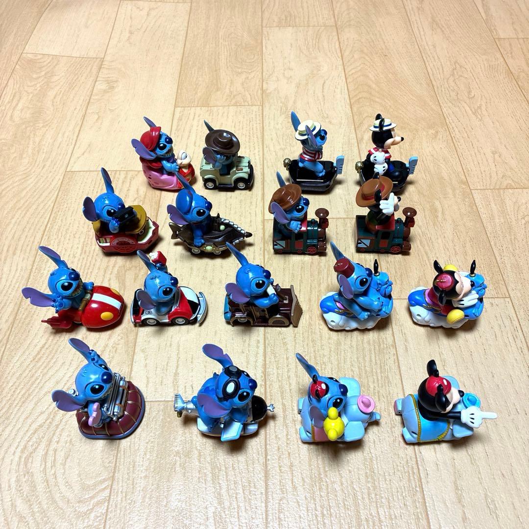 ディズニーリゾート限定 プルバックカー　17台セット