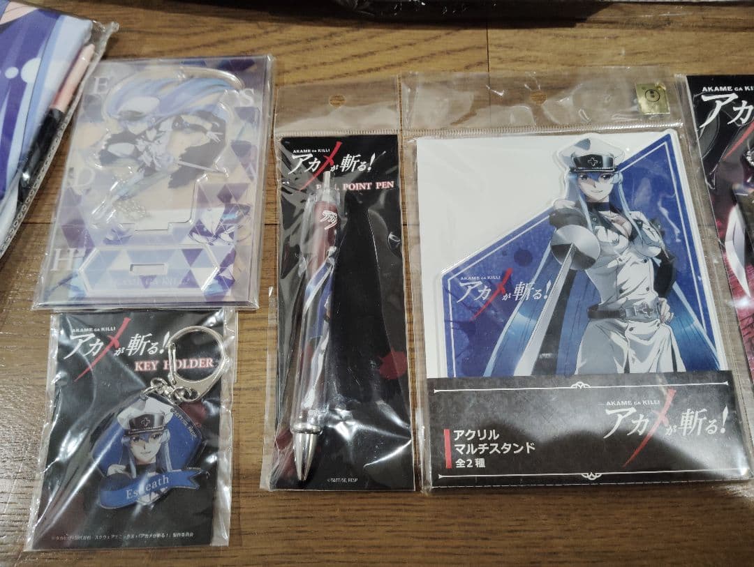 d*2様 アカメが斬る！グッズ纏め売り(殆どエスデス)