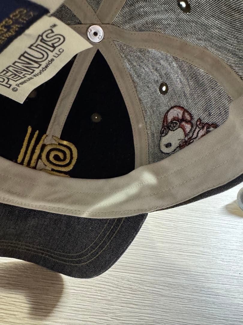 ※トトロ トイズマッコイ　スヌーピー ダークデニムキャップ