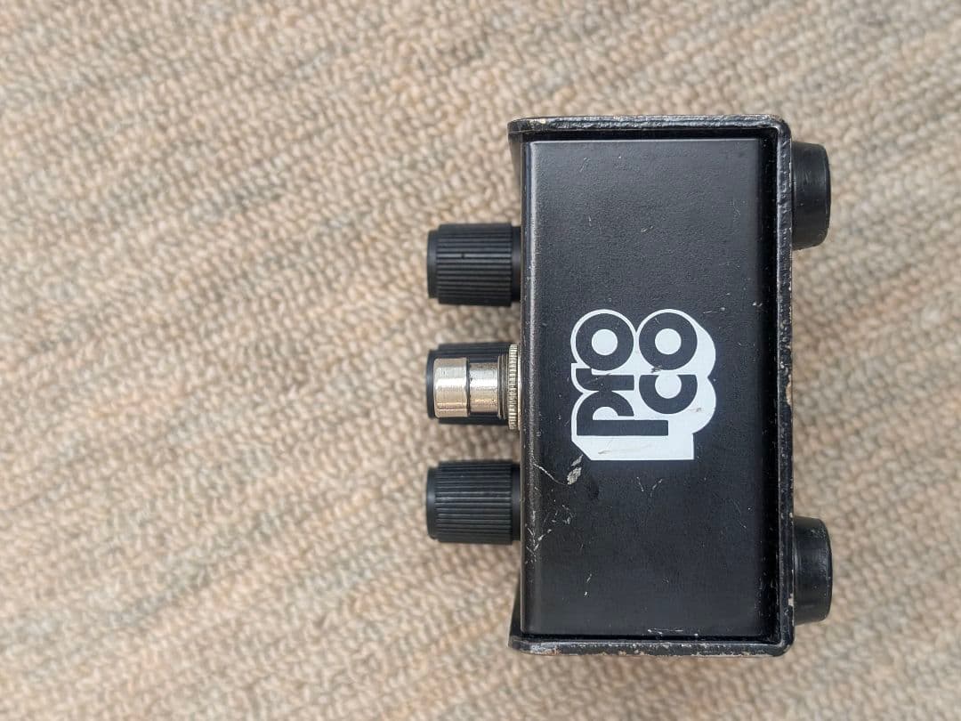 ギター proco RAT 1986 Black Face