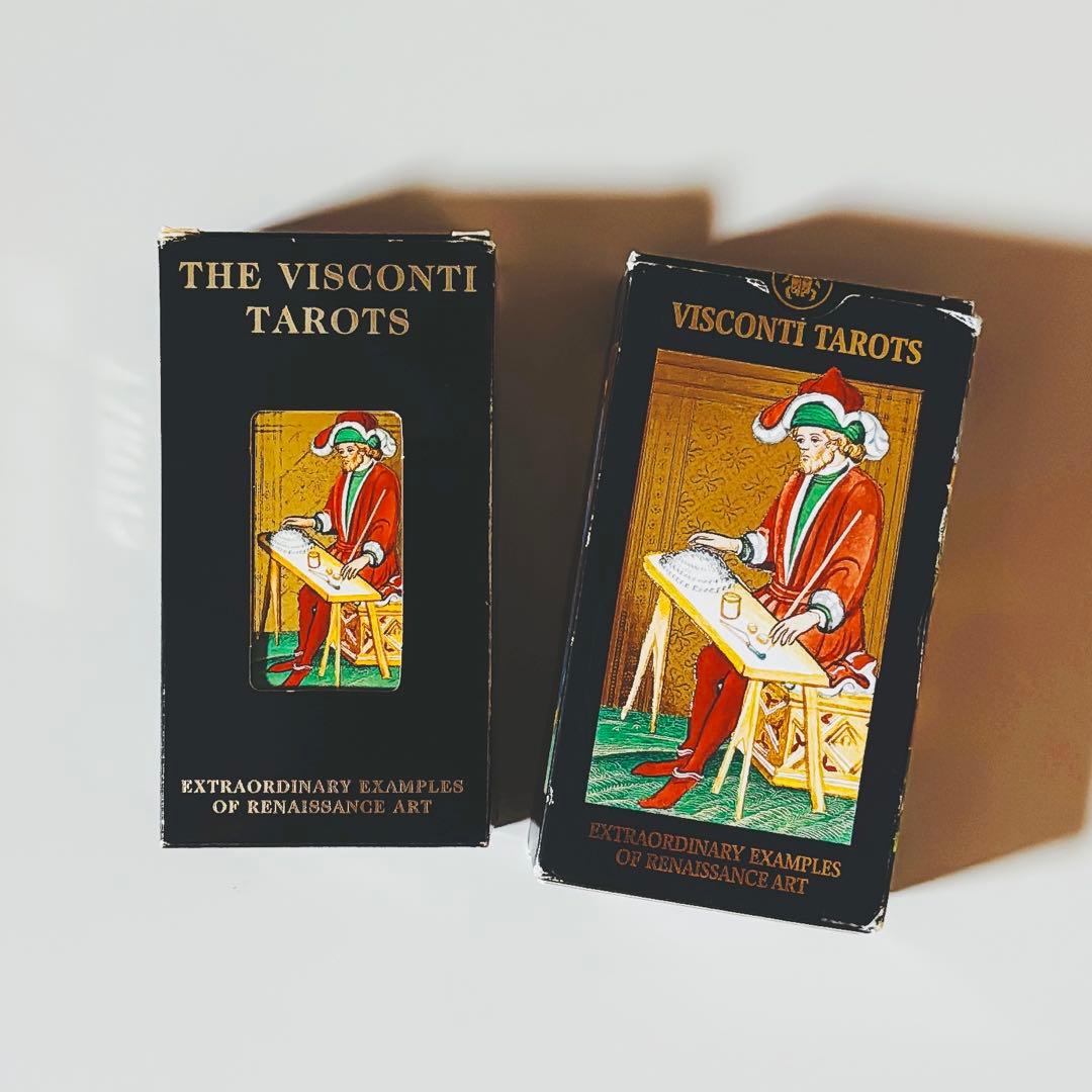 【美品2個セット】Visconti Tarots 現行＋絶版