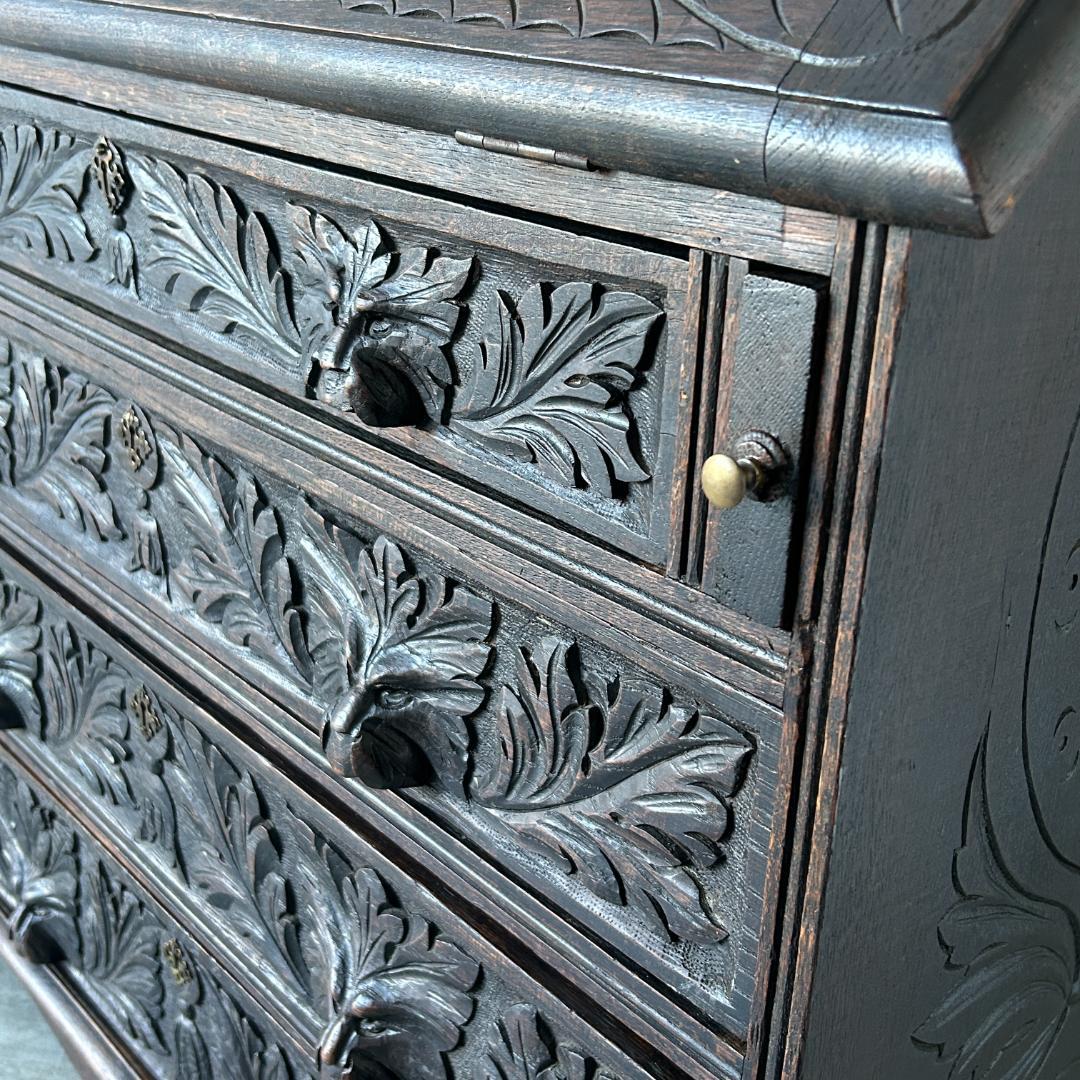 イギリス アンティーク家具 ビューロー　机 1900年頃 883A