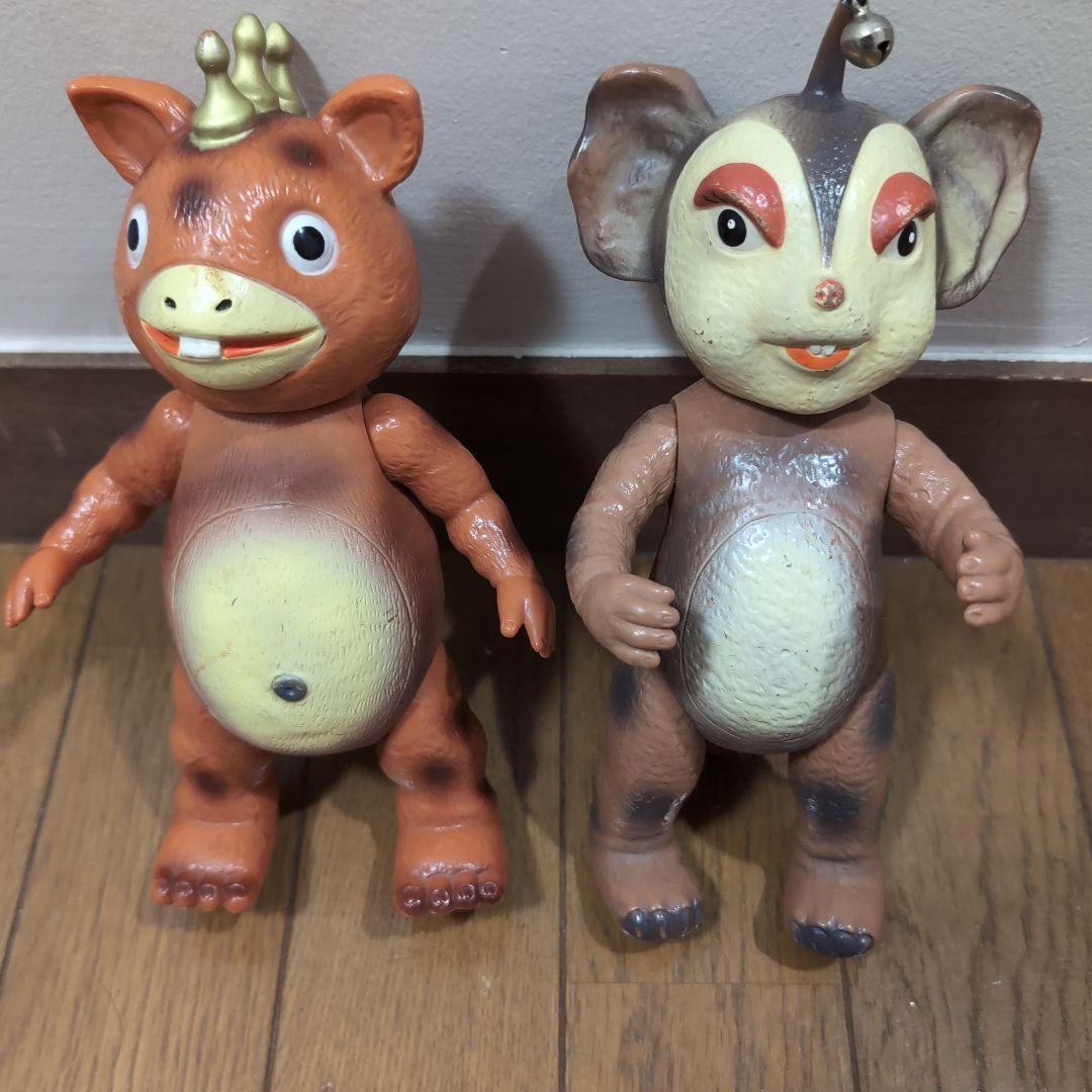 快獣ブースカ、チャメゴン2体セット、イヌクマ