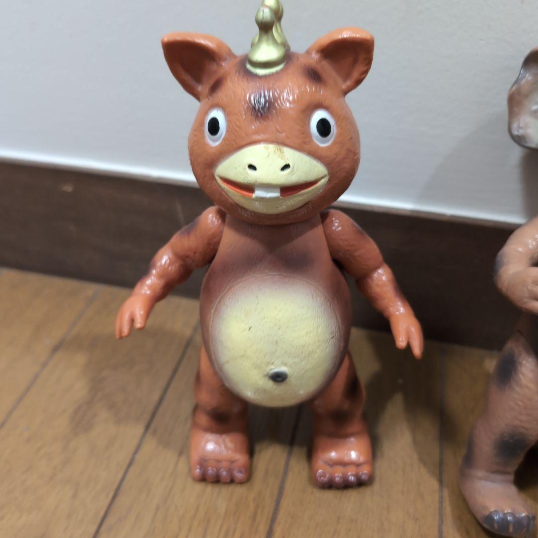 快獣ブースカ、チャメゴン2体セット、イヌクマ