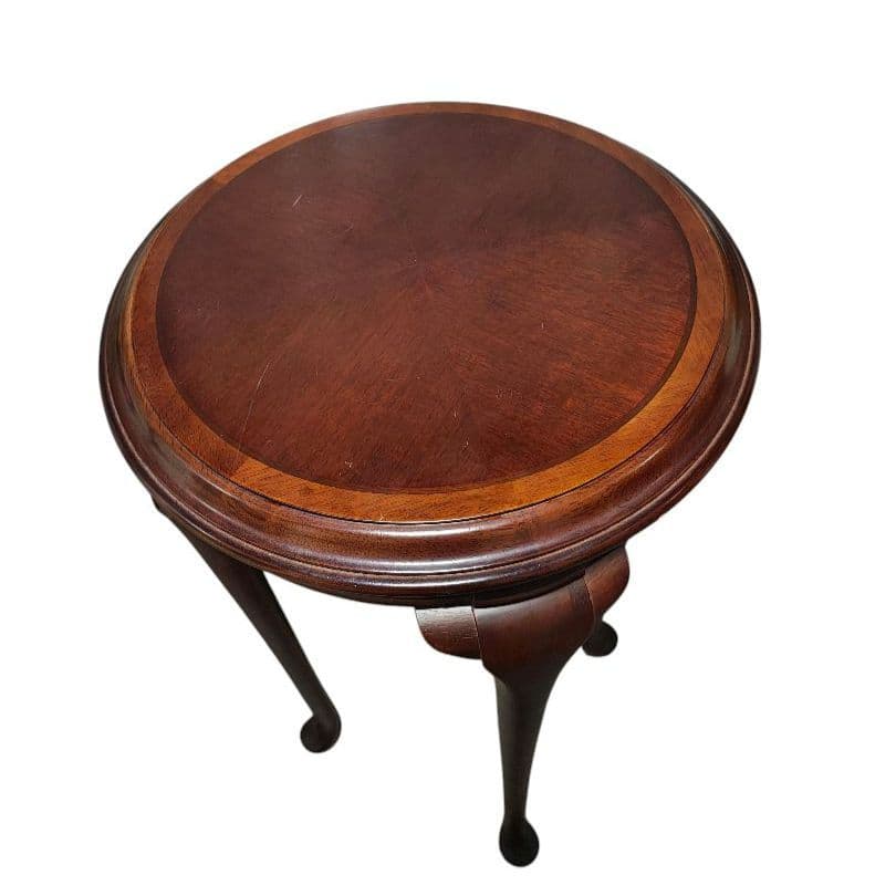 maruni マルニ木工 サイドテーブル 花台 飾り台 猫脚 アンティーク