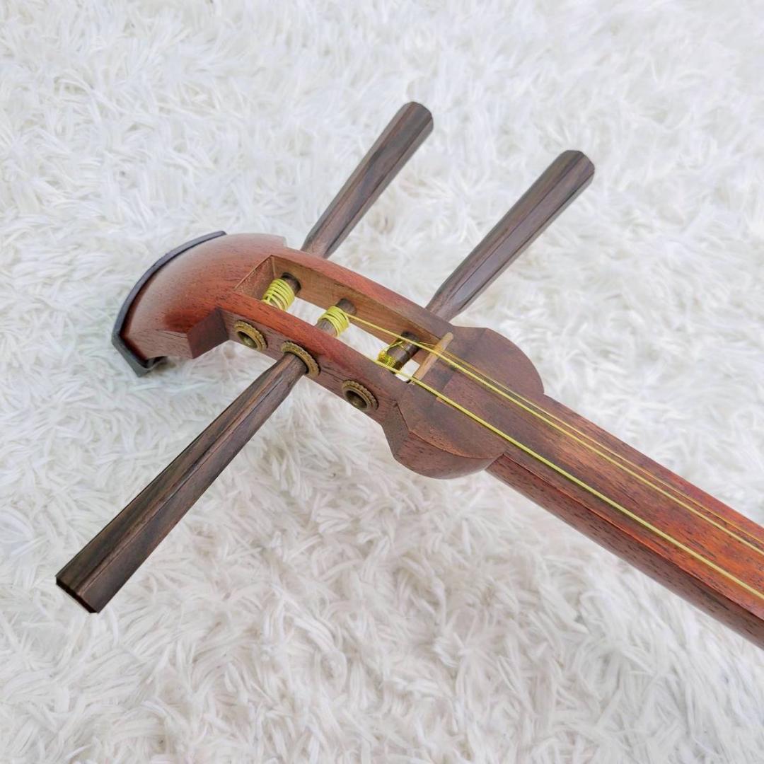 【ハードケース付】 三味線 太棹 プロ仕様 現状品 Y2