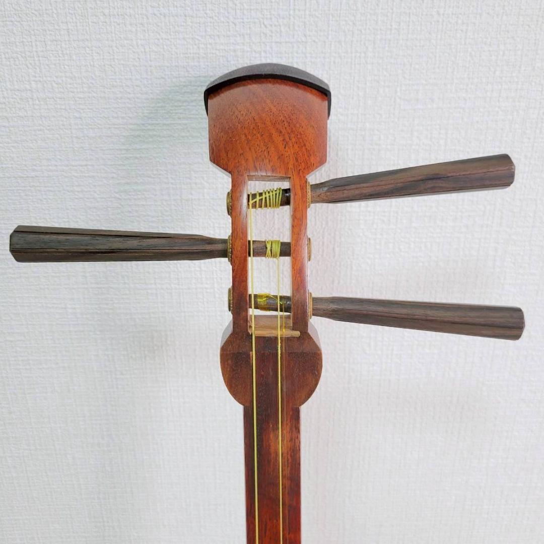 【ハードケース付】 三味線 太棹 プロ仕様 現状品 Y2
