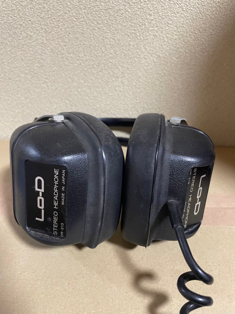 【昭和レトロ】Lo-D ステレオヘッドフォン LHP-1
