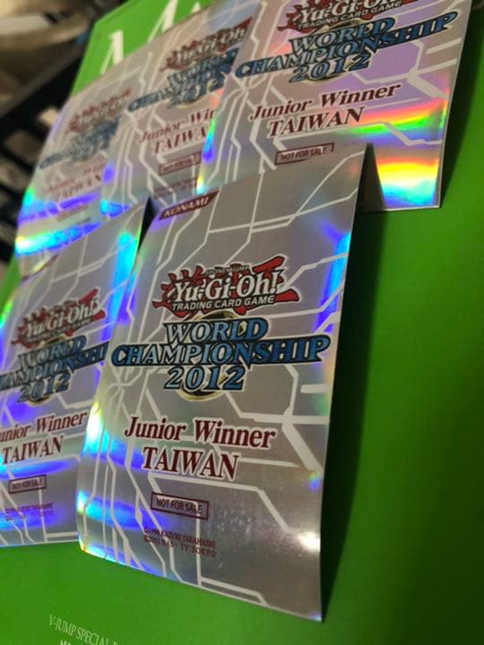 遊戯王公式スリーブ　 WCS2012jrTAIWAN 70枚