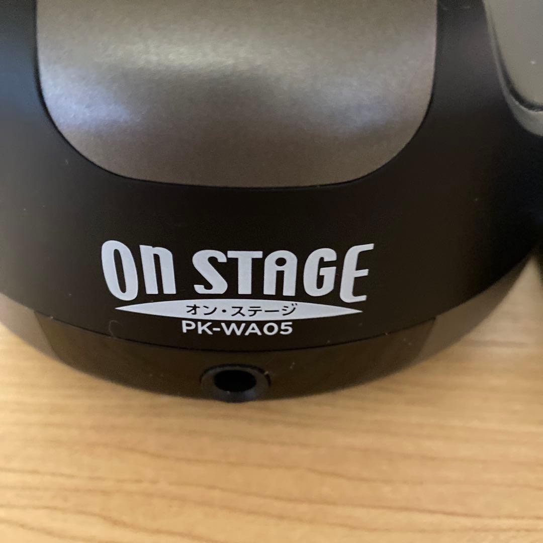 ON STAGE ワイヤレスマイク PK-WA05。購入日23年２月２４日