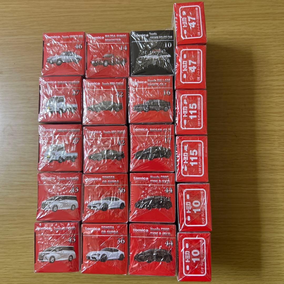 トミカ、トミカプレミアムまとめ売り21台セット！