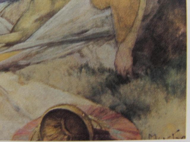 アルフォンス・ミュシャ、悲劇（ドイツ劇場の装飾のための習作）