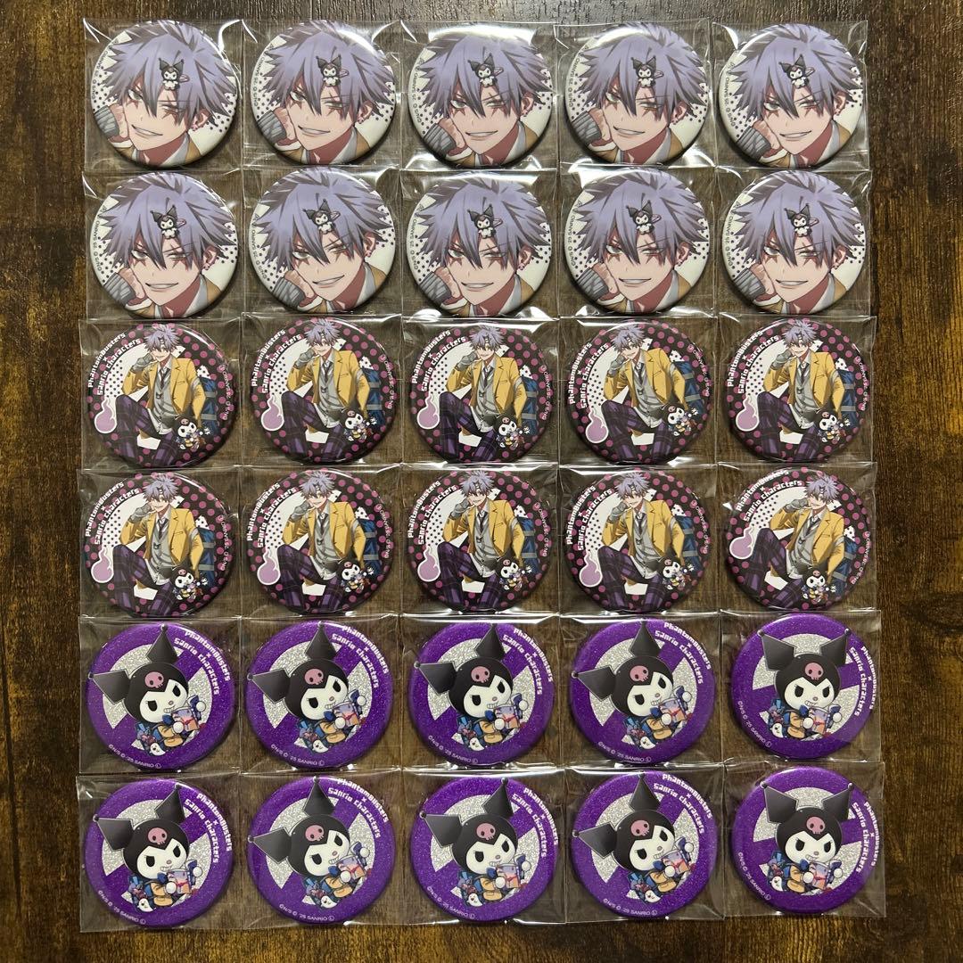 ファントムバスターズ　ファボテリア　観崎薫　缶バッジ　サンリオ　クロミ