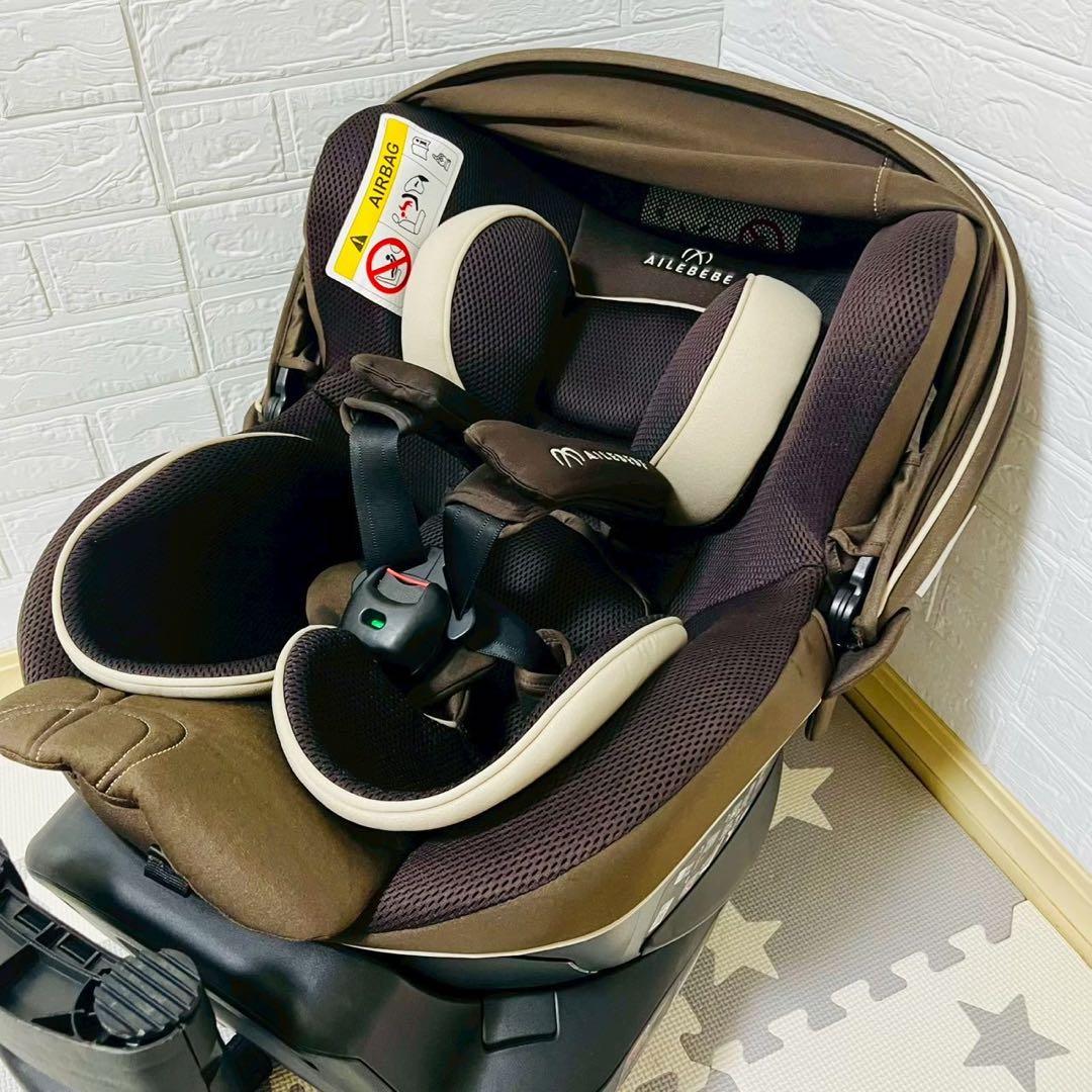 【☆ほぼ新品☆】エールベベ☆チャイルドシート☆クルット5iグランス☆isofix