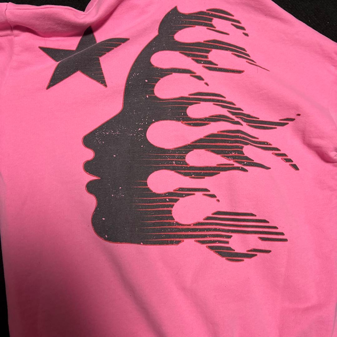 HELLSTAR pink hoodie パーカー