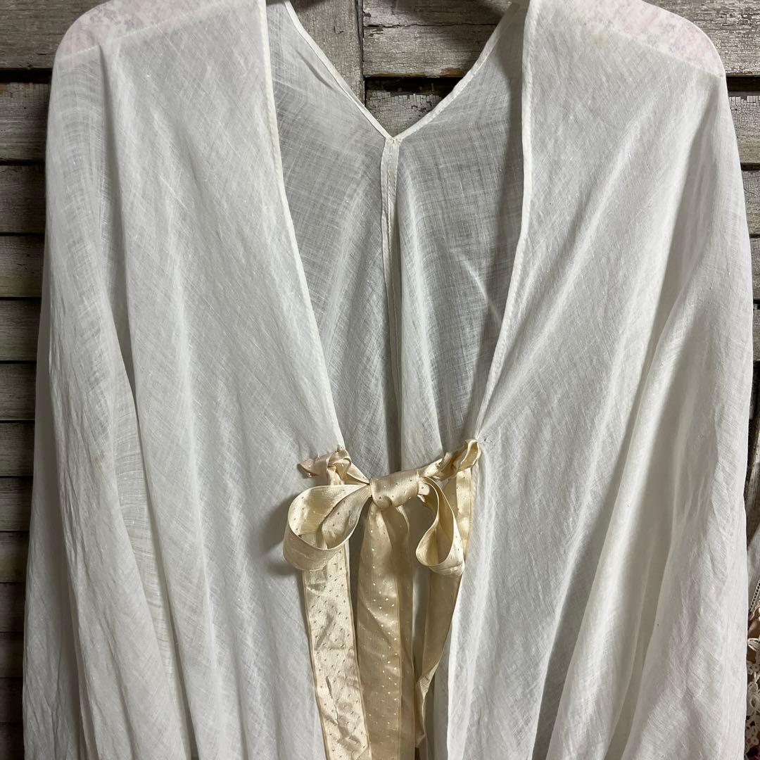 アンティーク　レースストール　フランス