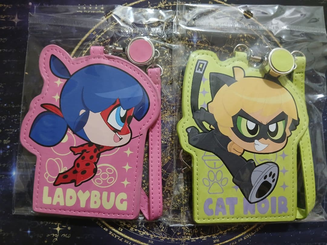 新品未使用 ミラキュラス パスケース レディバグとシャノワールセット