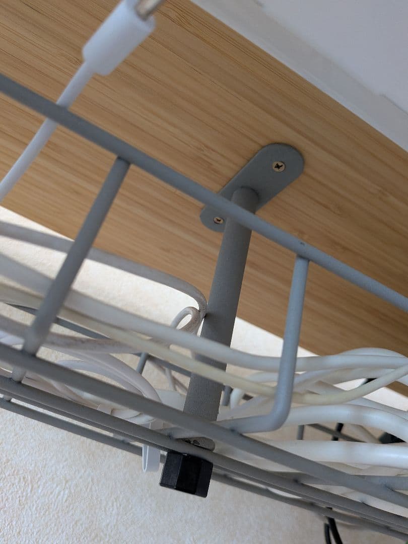 Flexispot e7 昇降式デスク 幅120cm 竹天板 ケーブルトレー付き