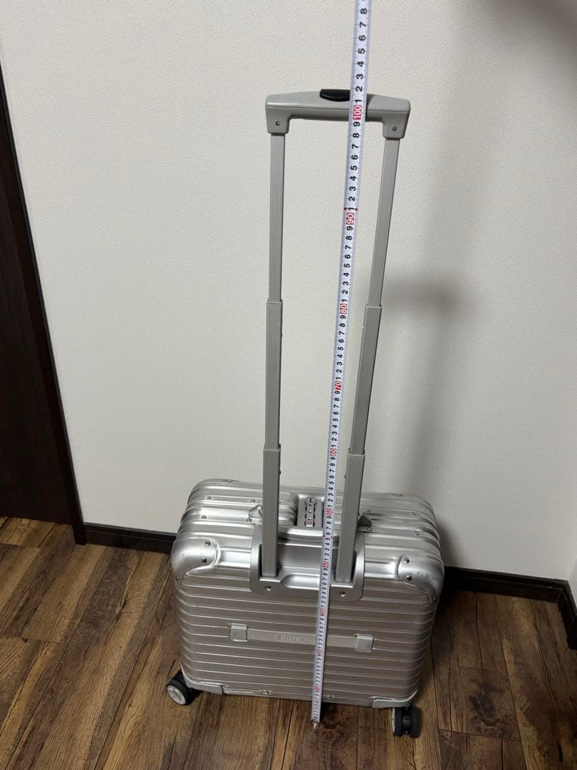 成約済(正規品)RIMOWA リモワ トパーズ ビジネストロリ アルミニウム