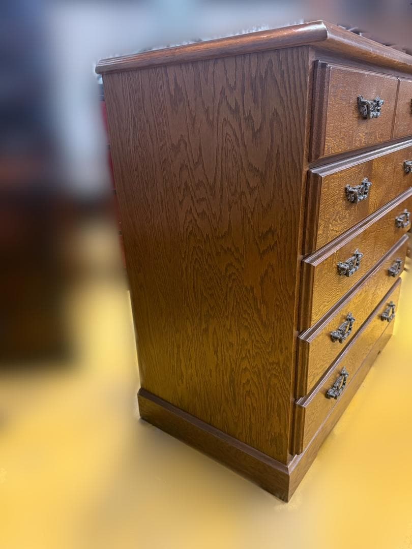 アンティーク 箪笥 収納タンス 6段