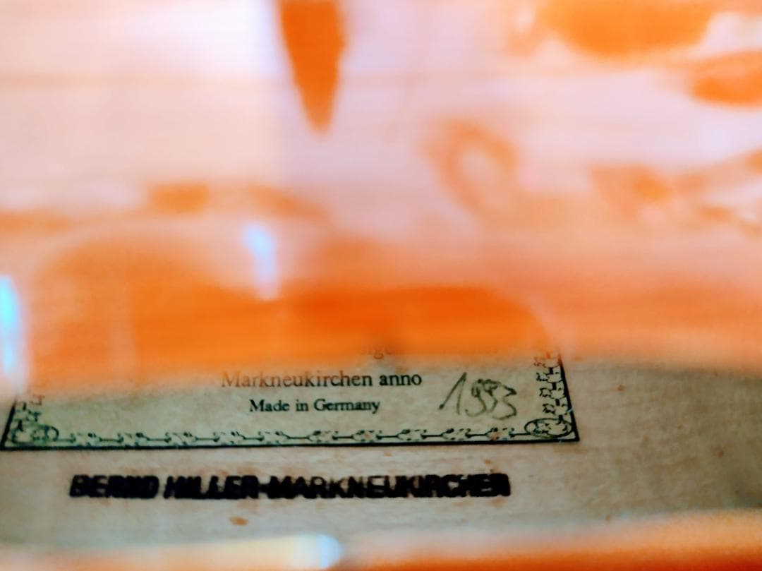 バイオリン Bernd Hiller 1993