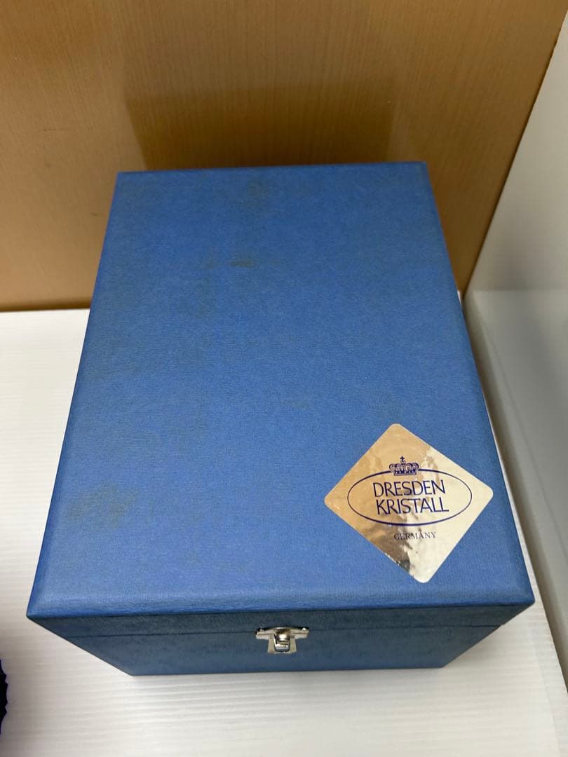 DRESDEN KRISTALL ドイツ製 花瓶 ドレスデンクリスタル