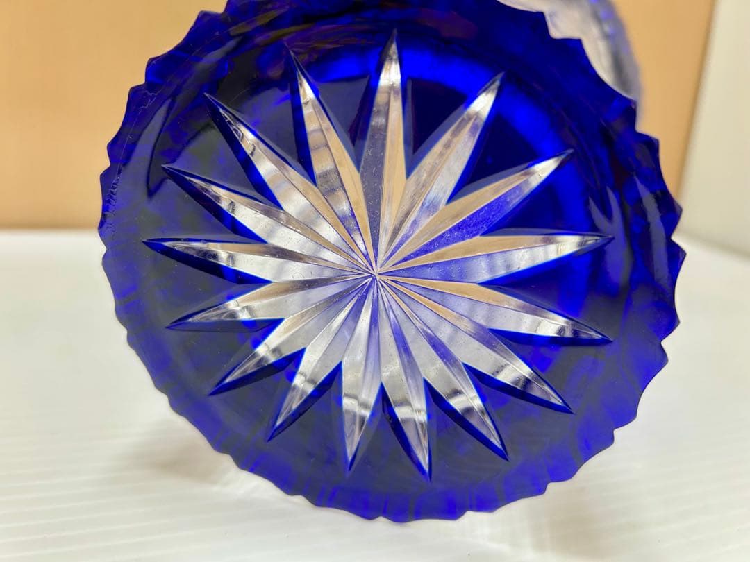 DRESDEN KRISTALL ドイツ製 花瓶 ドレスデンクリスタル