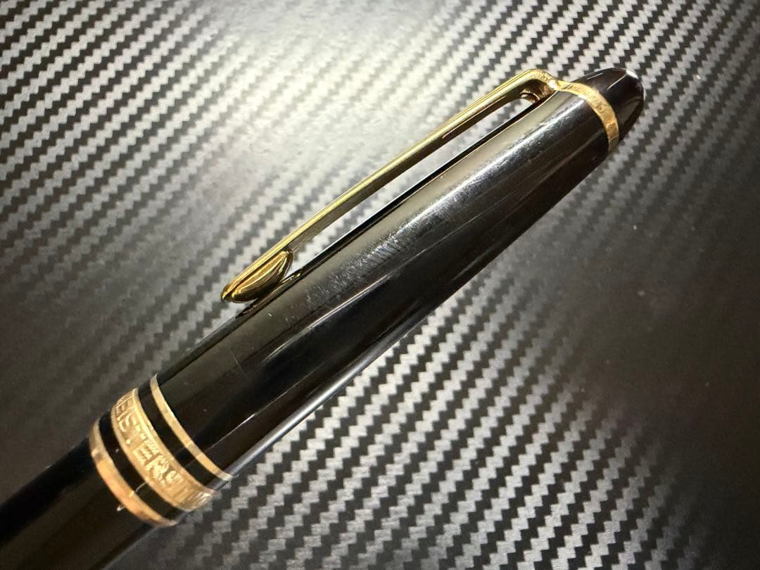 極美品 モンブラン マイスターシュテュック 164 ボールペン ブラック GT