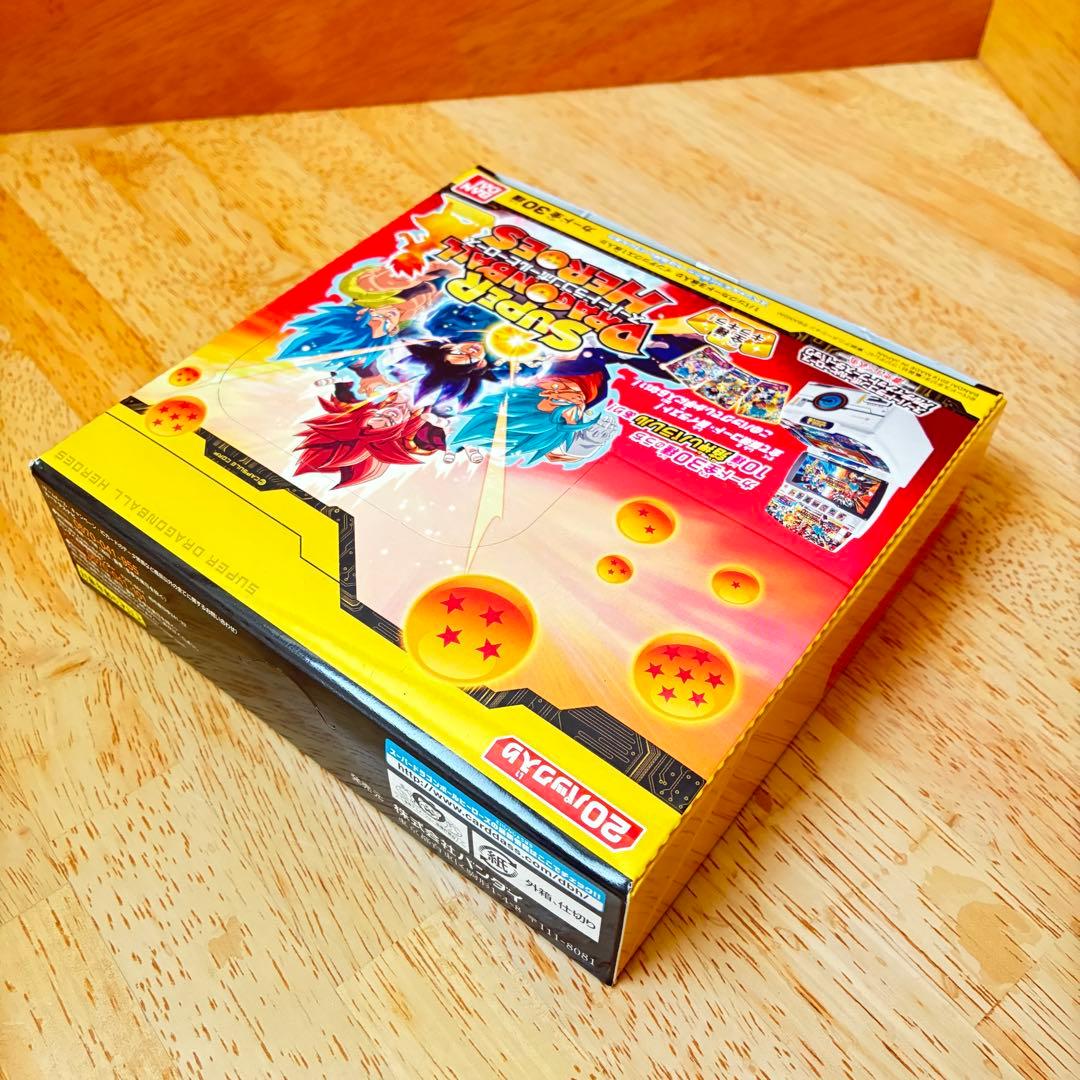 新品スーパードラゴンボールヒーローズアルティメットブースターパック激突する武勇