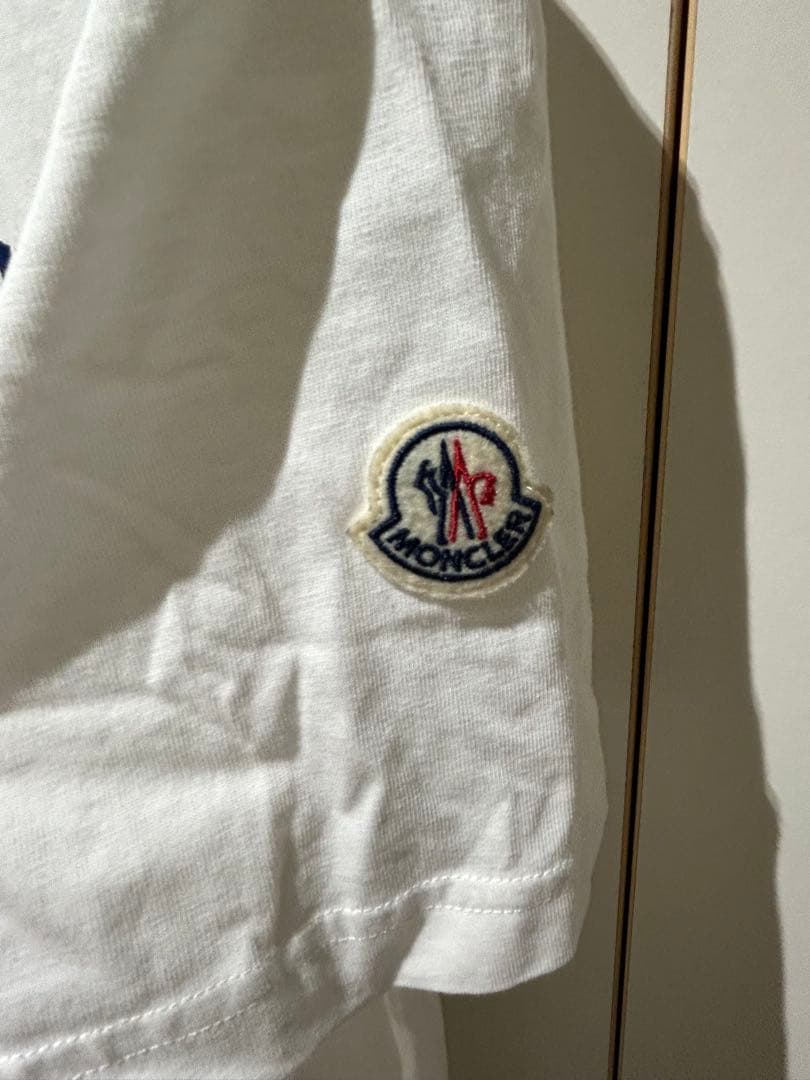 MONCLER ロゴ Tシャツ ホワイト