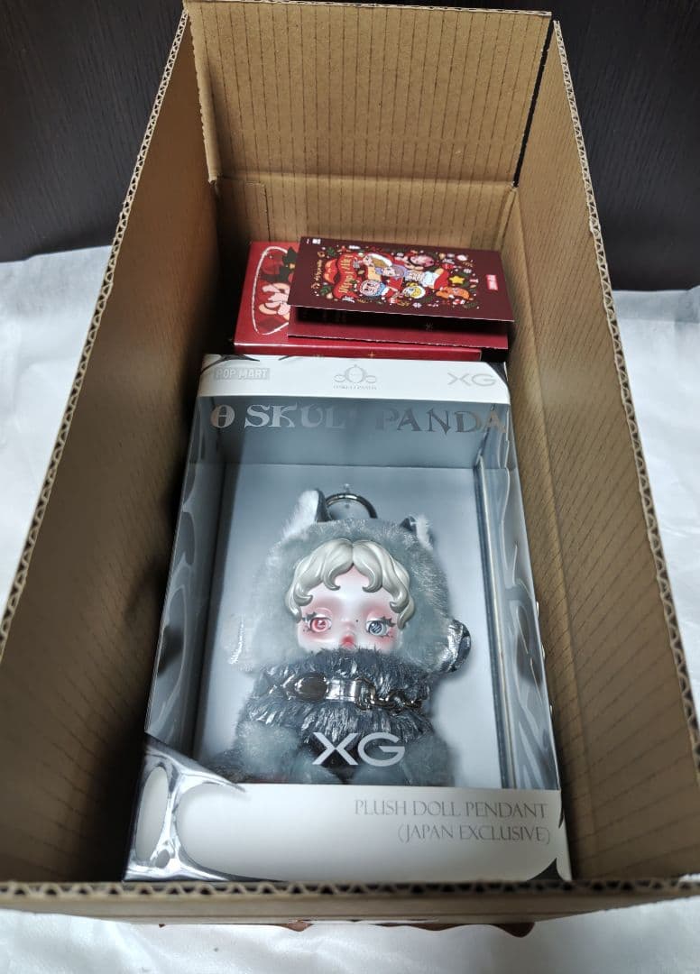 SKULLPANDA XG　スカルパンダ　ぬいぐるみペンダント　ノベルティ