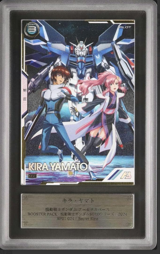 ガンダムSEED キラ ヤマト SEC アーセナル ARS10 鑑定