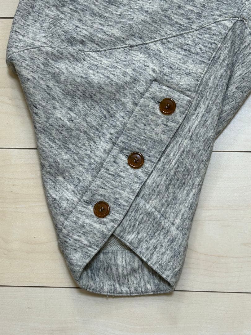 ヴィヴィアンウエストウッドマン　グレー サルエルパンツ スウェット素材　46