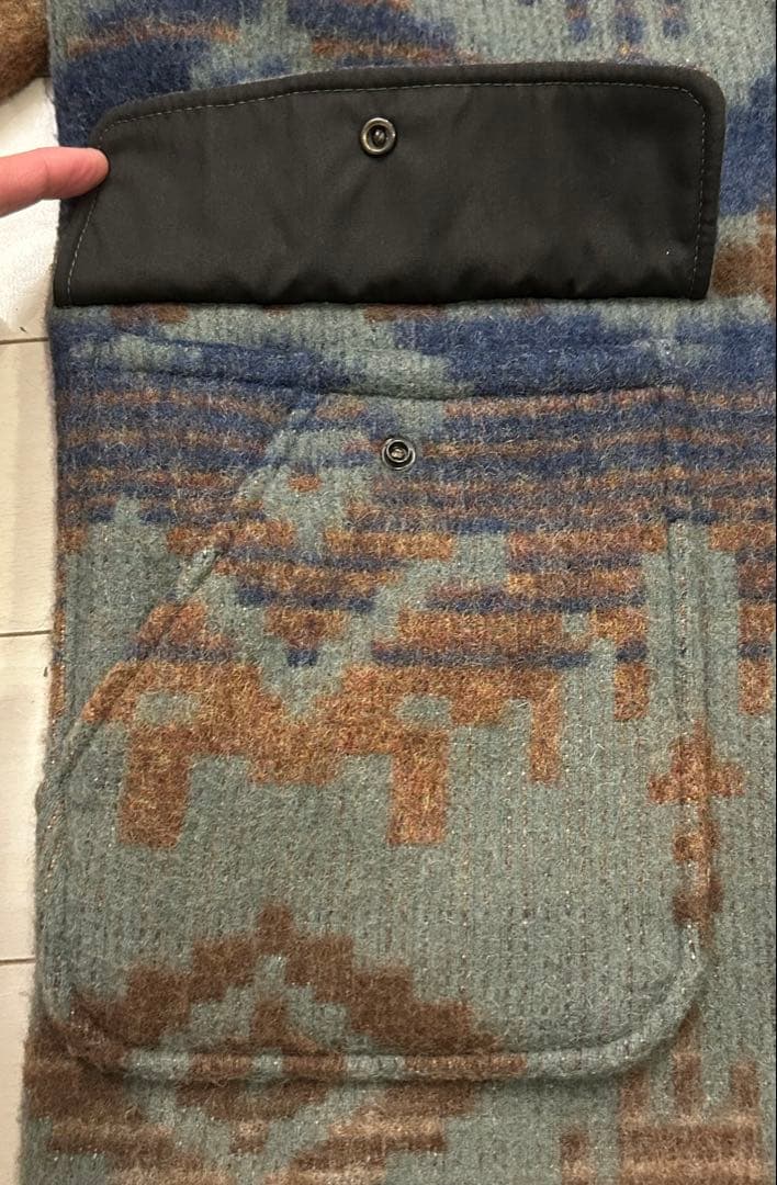 ウールリッチ USA製 ジャケット コンチョ ナバホ ネイティヴ キムタク