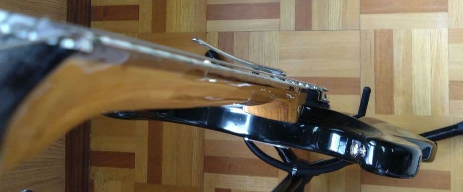 ピックアップ交換（モズライト用）　モラレス　エレキギター