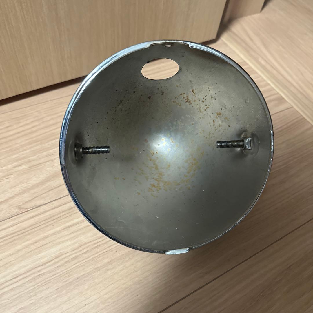 ルーカスタイプ・ヘッドライトケース マーシャルイエロー＆クリアヘッドライト