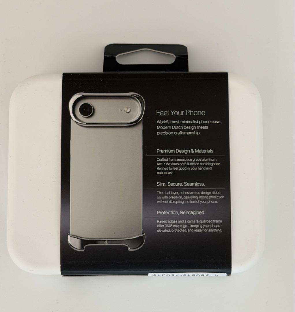 Arc pulse iPhone Airアルミ ミラー シルバー【新品未使用】