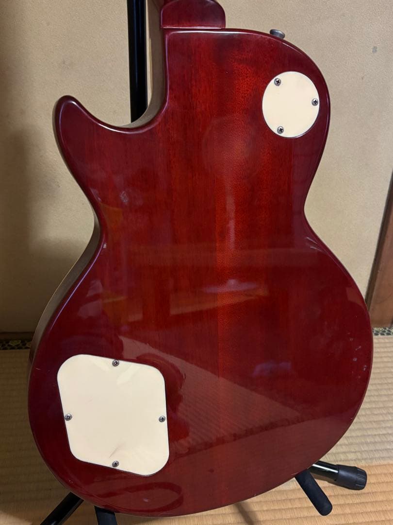 レスポールスタイル エレキギター ケース付き【中古品】