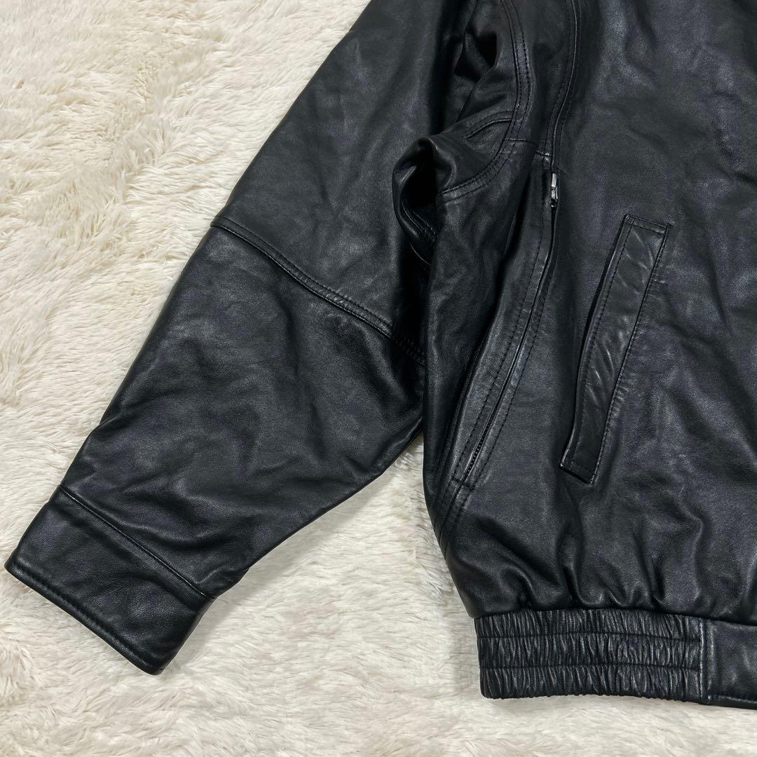 カ*プ様 【新品タグ付き】BEAMS ビームス　レザージャケット　黒　羊革　M